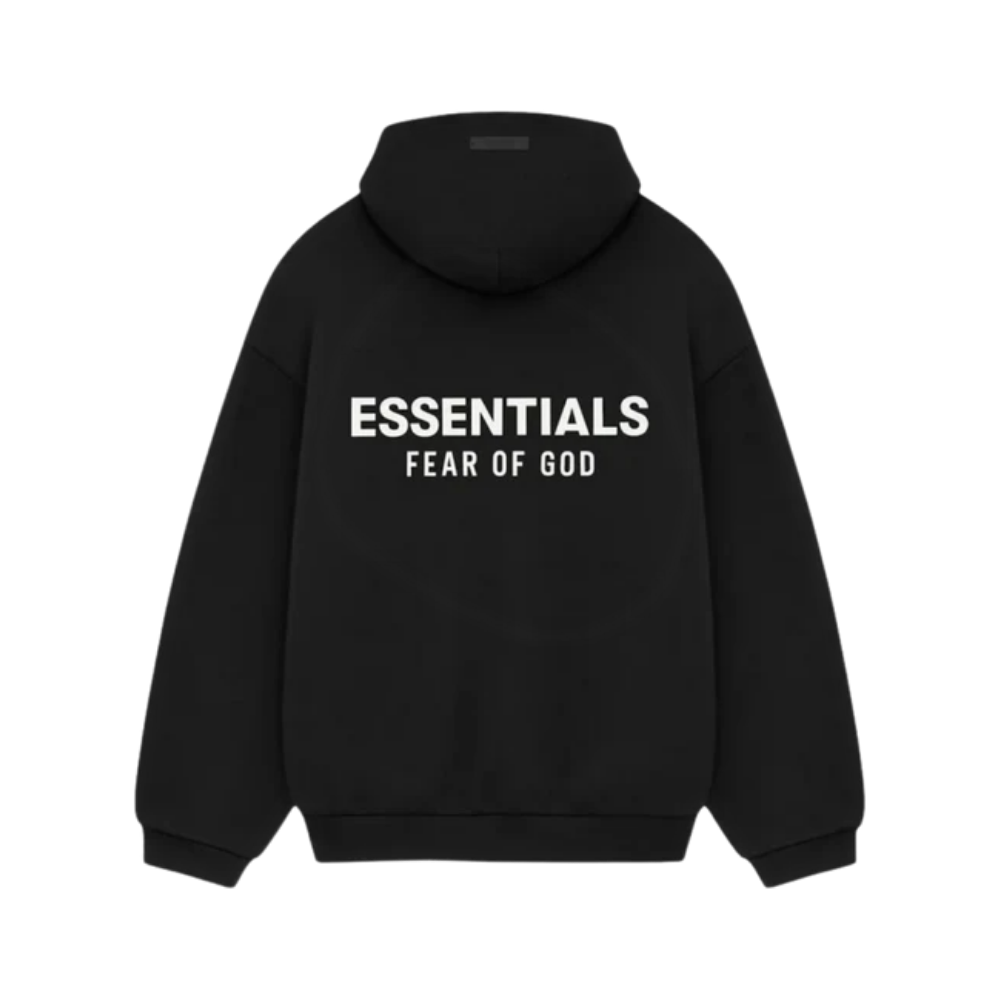 Fear of God Essentials Hoodie (SS24) - Letras Blancas