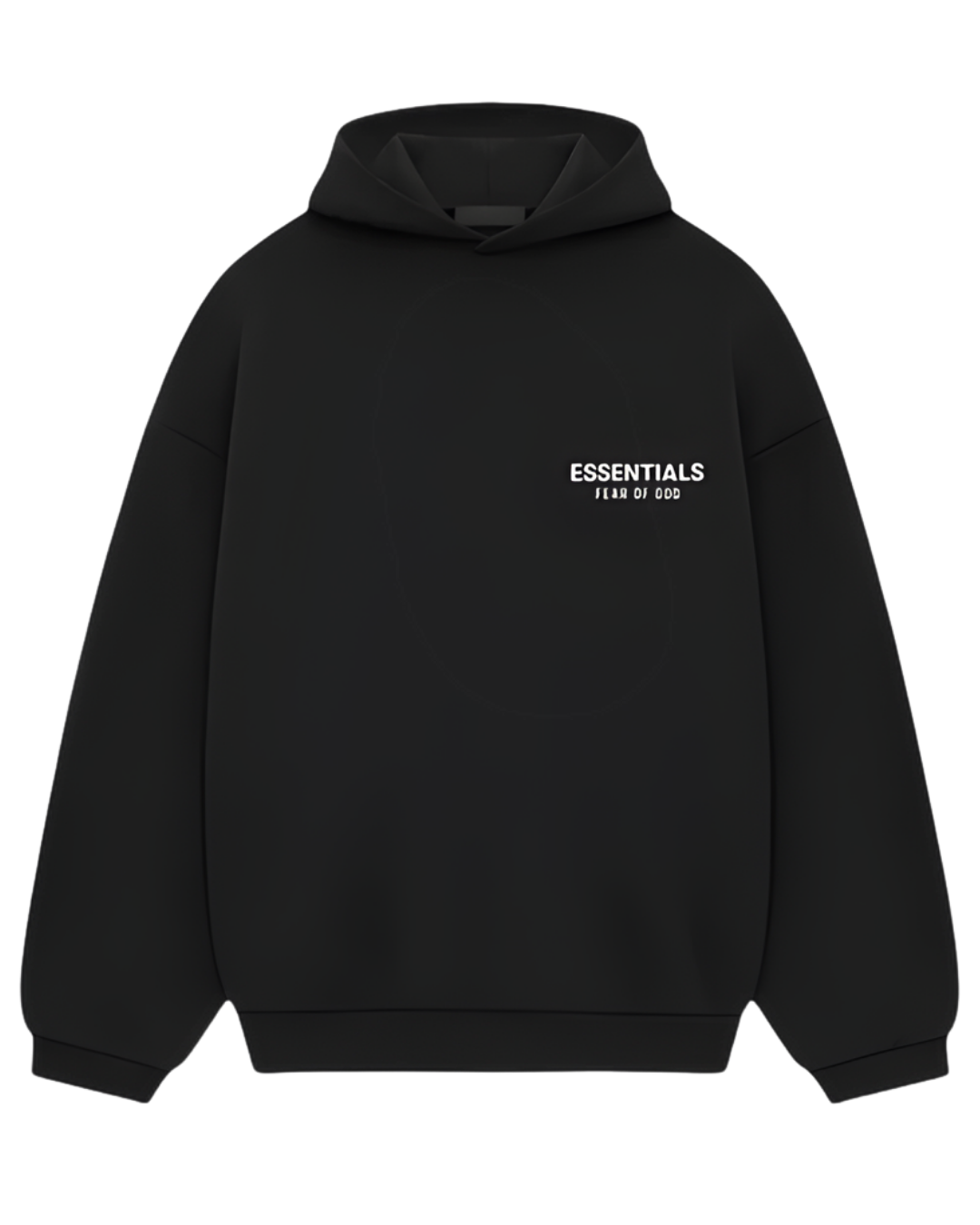 Fear of God Essentials Hoodie (SS24) - Letras Blancas