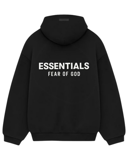 Fear of God Essentials Hoodie (SS24) - Letras Blancas