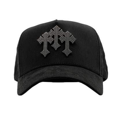 Barbas Hats - Chrome Black out